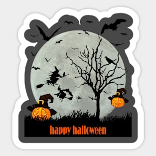 Happy Halloween day Sticker